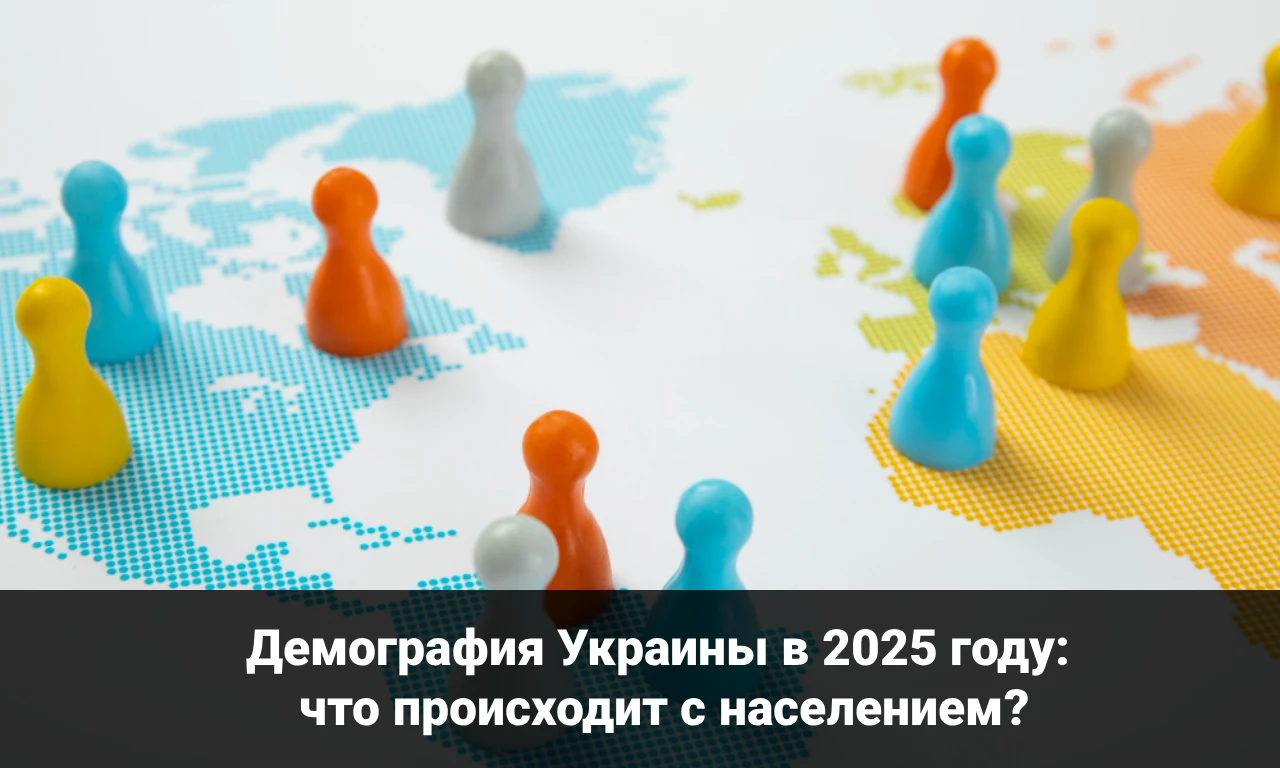Демография Украины в 2025 году: что происходит с населением?